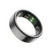 boAt Smartring Active with Lightweight and Stainless Steel Design, Activity Tracking, HR, SpO2, Sleep & Stress Monitoring, Sports Modes, 5ATM Resistance, Camera Control, boAt Coins (Radiant Silver, Size:12)-1