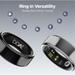 boAt Smartring Active with Lightweight and Stainless Steel Design, Activity Tracking, HR, SpO2, Sleep & Stress Monitoring, Sports Modes, 5ATM Resistance, Camera Control, boAt Coins (Radiant Silver, Size:12)-11