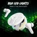 boAt Immortal 141 TWS Earbuds with ENxTM Tech, Up to 40 hrs Playtime, boAt Signature Sound, BEAST Mode, IPX4 Resistance, IWP Tech, RBG Lights, & USB Type-C Port (White Sabre)-5