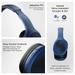 boAt Rockerz 460 Wireless Over Ear Headphones with Up to 30 hrs Playtime, 40 mm Drivers, BEAST Mode, ENx, Dual Pairing, BT v5.2, Instant Voice Assistant, Adaptive Fit (Bold Blue)-5