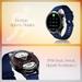 boAt Enigma Radiant Smart Watch 3.63 cm (1.43 inch) Large HD Display, Luxurious Metal Body Design with Functional Crown, Seamless Bluetooth Calling, Health & Wellness Tracking, 200+ Cloud Watch Faces (Deep Blue)-9