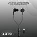boAt Bassheads 100 C Wired In Ear Earphones with Type-C Jack, In-Line Microphone, Integrated Controls & 10 mm Drivers (Black)-5