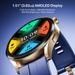 boAt Chrome Horizon Smartwatch, Royal Blue-3