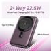 boAt EnergyShroom PB331 MagnaCharge, 10000 mAh Power Bank, 22.5 Wired Charging & 15 W Wireless Charging, Dual Port Type A & C, Fast Charging, 12 Layer Smart IC Protection, Purple-3 boAt EnergyShroom PB331 MagnaCharge, 10000 mAh Power Bank, 22.5 Wired Charging & 15 W Wireless Charging, Dual Port Type A & C, Fast Charging, 12 Layer Smart IC Protection, Purple-3