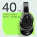 boAt Rockerz 421 Over Ear Bluetooth Wireless Headphones with 60 hours Playback Time, 40 mm Drivers with boAt Signature Sound and Adaptive Fit (Black Sabre)-5