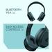 boAt Rockerz 421 Over Ear Bluetooth Wireless Headphones with 60 hours Playback Time, 40 mm Drivers with boAt Signature Sound and Adaptive Fit (Bold Blue)-6