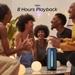 boAt Stone Spinx Pro Bluetooth Speaker with 20 W RMS Sound, Up to 8 hrs of Playtime, BT v5.0, Built-in Mic, RGB LEDs, TWS Feature, TF Card, AUX Port & USB Type-C Port (Tropical Blue)-3