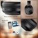 boAt Rockerz 430 Over Ear Bluetooth Headphones with 40 mm Drivers, 40 Hours Battery, Beast Mode for Low Latency (Iris Black)-5