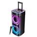 boAt PartyPal 700, 300 W, Disco Ball, Karaoke Auto-Tune, Rechargeable UHF Wireless Mic, RGB LEDs, 6 H Battery, Trolley-Wheels, Bluetooth Speaker, Karaoke mic with Speaker (Premium Black)-1