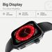 boAt Storm Call 4 India's first Smartwatch with Type-C Charging, 1.96 inch (4.97 cm) HD Display, Functional Crown, BT Calling, Sports Modes, Heart Rate, SpO2, Sleep & Stress Tracking, SOS, IP68 (Active Black)-6