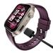 boAt Storm Call 4 India's first Smartwatch with Type-C Charging, 1.96 inch (4.97 cm) HD Display, Functional Crown, BT Calling, Sports Modes, Heart Rate, SpO2, Sleep & Stress Tracking, SOS, IP68 (Velvet Wine)-1