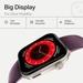 boAt Storm Call 4 India's first Smartwatch with Type-C Charging, 1.96 inch (4.97 cm) HD Display, Functional Crown, BT Calling, Sports Modes, Heart Rate, SpO2, Sleep & Stress Tracking, SOS, IP68 (Velvet Wine)-6