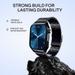 boAt Ultima Vogue 2 4.97 cm (1.96 inches) Smartwatch, Steel Black-6