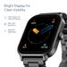 boAt Ultima Ember 2 Smartwatch, 4.97 cm (1.96 inch) AMOLED Display, Ultra Bright 1000 nits Brightness, AOD, Personalized Fitness Nudges, Functional Crown, 100+ Sports Mode Smartwatch for Men & Women (Steel Black)-3