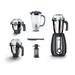 Bosch 4 Jar 1000 W Mixer Grinder, Grey, MGM8842GIN-2 Bosch 4 Jar 1000 W Mixer Grinder, Grey, MGM8842GIN-2