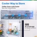Bosch 210L Direct Cool Single Door Refrigerator, COT20B32VI, Feather Blue-5 Bosch 210L Direct Cool Single Door Refrigerator, COT20B32VI, Feather Blue-5