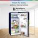Bosch 185L Direct Cool Single Door Refrigerator, COT18B22EI, Blue Flower-4 Bosch 185L Direct Cool Single Door Refrigerator, COT18B22EI, Blue Flower-4