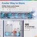 Bosch 185L Direct Cool Single Door Refrigerator, COT18B22EI, Blue Flower-5 Bosch 185L Direct Cool Single Door Refrigerator, COT18B22EI, Blue Flower-5