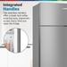 Bosch 243L Top Freezer Frost Free Double Door Refrigerator, CTN27S21EI, Fine Steel-11