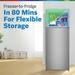 Bosch 243L Top Freezer Frost Free Double Door Refrigerator, CTN27S21EI, Fine Steel-3