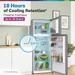 Bosch 243L Top Freezer Frost Free Double Door Refrigerator, CTN27S21EI, Fine Steel-5