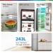 Bosch 243L Top Freezer Frost Free Double Door Refrigerator, CTN27S21EI, Fine Steel-6