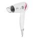 BPL 1200W Foldable Hair Dryer with Ionic Air Function for fast dry and silky hair, 3 Temperature Settings, Overheat Protection, Detachable Concentrator, 2 Years Warranty, White and Pink-1