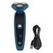 BPL 3-Blade Rotary Shaver for Wet & Dry Shave, Digital Battery Indicator, Fast Charging, up to 60mins of Cordless Usage, Water Resistant (IPX4), 2 Years Warranty, Navy Blue-2
