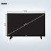 Bush 60 cm (24 inch) HD Normal LED TV, Black, JMK24-9