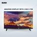 Bush 80 cm (32 inch) HD Smart LED TV, Black, JMK32 PRO-10 Bush 80 cm (32 inch) HD Smart LED TV, Black, JMK32 PRO-10