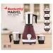 Butterfly Marvel 500W 3 Jars Mixer Grinder, 3 Speed Control, Cherry Red-2 Butterfly Marvel 500W 3 Jars Mixer Grinder, 3 Speed Control, Cherry Red-2