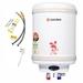 Candes Perfecto, 25 Litres, Storage Water Geyser Metal Body, Shock-Proof Polymer Body, Stainless Steel Tank, Ivory-2 Candes Perfecto, 25 Litres, Storage Water Geyser Metal Body, Shock-Proof Polymer Body, Stainless Steel Tank, Ivory-2