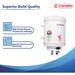 Candes Perfecto, 25 Litres, Storage Water Geyser Metal Body, Shock-Proof Polymer Body, Stainless Steel Tank, Ivory-3 Candes Perfecto, 25 Litres, Storage Water Geyser Metal Body, Shock-Proof Polymer Body, Stainless Steel Tank, Ivory-3