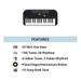 Casio SA-47 32 Keys Music Mini Keyboards, Grey Base-4
