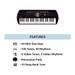 Casio SA-78 44 Keys Music Mini Keyboards, Pink Base-5