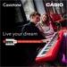 Casio CT-S200 Casiotone 61-Key Portable Slim & Smart Keyboard (Red)-5