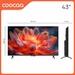 Coocaa Y74 Pro 108 cm (43 inch) QLED Ultra HD (4K) Smart Google TV (43Y74 Pro)-17