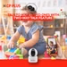 CP Plus E25A Smart Camera with Wi-Fi Support White-4