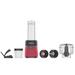 Crompton Ameo Fresh Nutri Blender with Chopper, Red, AMEOFRSHNCH-1 Crompton Ameo Fresh Nutri Blender with Chopper, Red, AMEOFRSHNCH-1