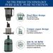 Crompton Ameo Fresh Cold Press Juicer 200 W, Black and Emerald-4