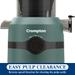 Crompton Ameo Fresh Cold Press Juicer 200 W, Black and Emerald-9