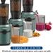 Crompton Ameo Fresh Cold Press Juicer 200 W, Black and Emerald-10