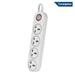 Crompton 5 out Sockets Surge Guard, White-1 Crompton 5 out Sockets Surge Guard, White-1