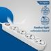 Crompton 5 out Sockets Surge Guard, White-7 Crompton 5 out Sockets Surge Guard, White-7