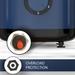 Crompton AMEO 500X 3 Jar Mixer Grinder 500 W, White and Blue-15