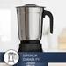 Crompton AMEO 500X 3 Jar Mixer Grinder 500 W, White and Blue-5