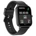 Crossbeats Ignite LYT SmartWatch,1.69 inch Full Touch Screen, 15-days battery, Bluetooth version: 5.0, 100+ Watch Faces, IP68 Water-resistant, Multisport Training, Real time HR monitoring, BLACK-4