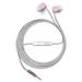 Crossloop Daily Fashion CSLE103 Wired Earphone with Ambient Noise Blocking, Pink-4 Crossloop Daily Fashion CSLE103 Wired Earphone with Ambient Noise Blocking, Pink-4