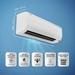 Daikin 1 Ton 3 Star ATKL35U Inverter Split AC (3D Airflow, 100 percent Copper, Hepta Sense, Triple Display, White, 2023-6 Daikin 1 Ton 3 Star ATKL35U Inverter Split AC (3D Airflow, 100 percent Copper, Hepta Sense, Triple Display, White, 2023-6