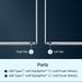 Dell New XPS 13 AI Enabled Laptop, Series 3 Intel Core 5-320, Intel Graphics, 16GB LPDDR5x RAM, 512GB SSD, 34.04 cm (13.4 inch) Touchscreen, InfinityEdge, 2.5K, 30-120Hz, 500nits, Backlit Keyboard, Windows 11 Home, MS Office 2024, 1 kg, Sky, DX13260-5